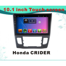Système Android Navigation GPS Lecteur DVD pour Honda Crider Ecran Capacitance 10.1 pouces avec MP3 / MP4 / TV / WiFi / Bluetooth / USB